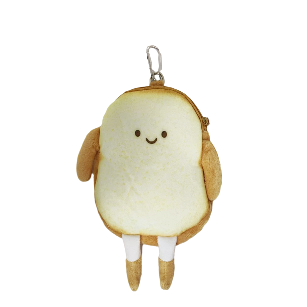 Plush keychain (bread shape)