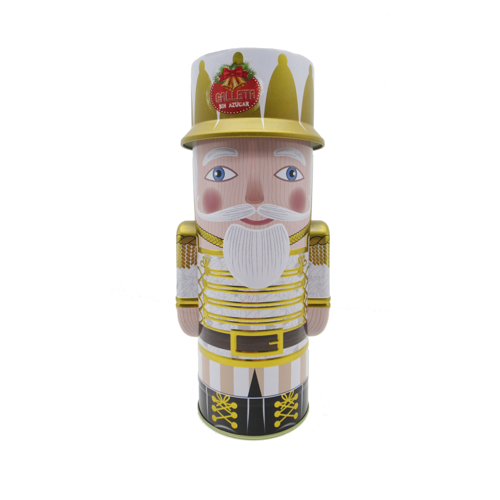 officer shape Tin box