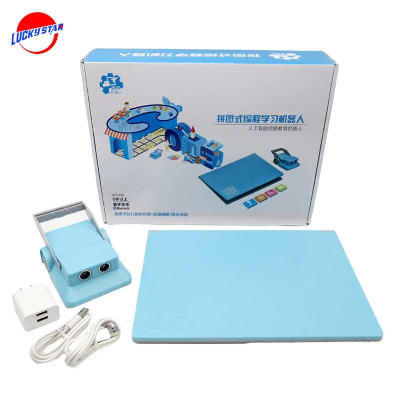 Puzzle Programming Robot set (1 x Programming board + 1 x CODE Intelligent Car）
