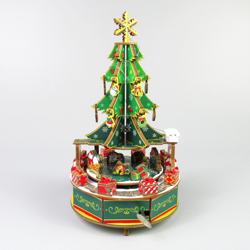 DIY Christmas music box